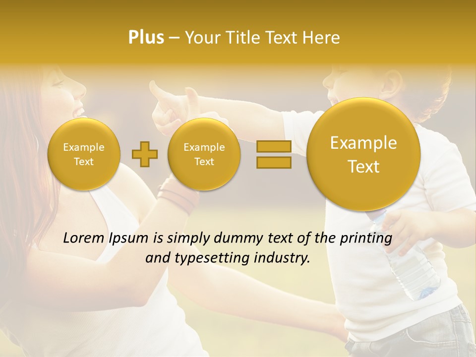 Light House Town PowerPoint Template