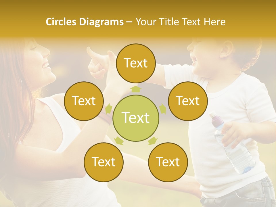 Light House Town PowerPoint Template