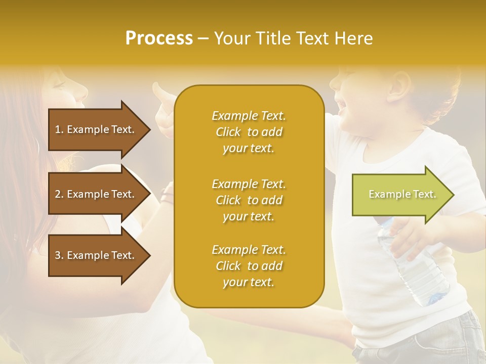 Light House Town PowerPoint Template