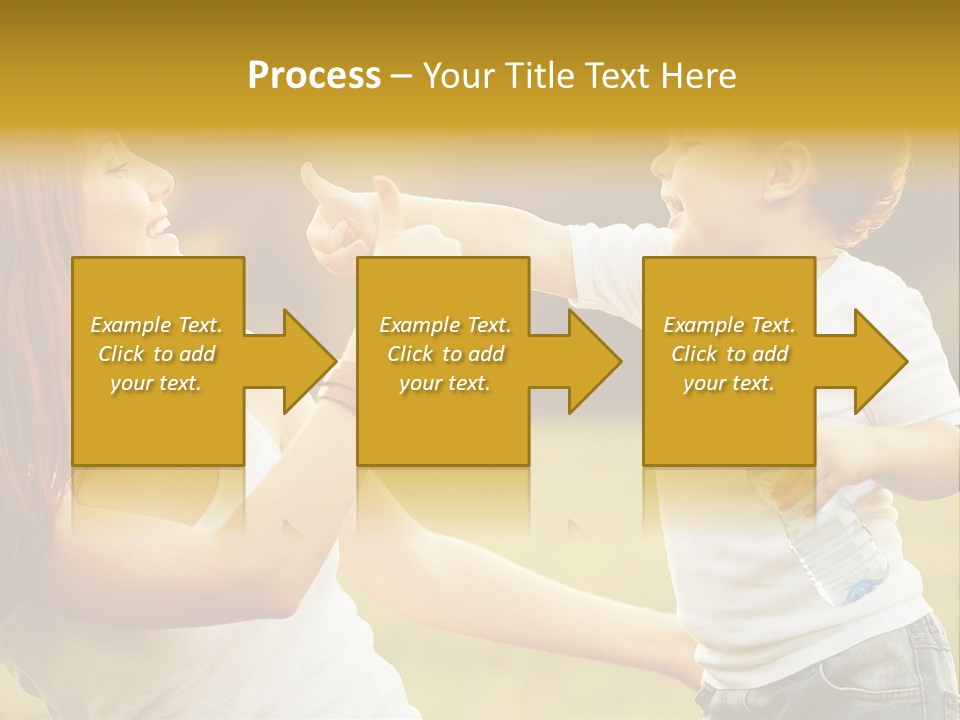 Light House Town PowerPoint Template