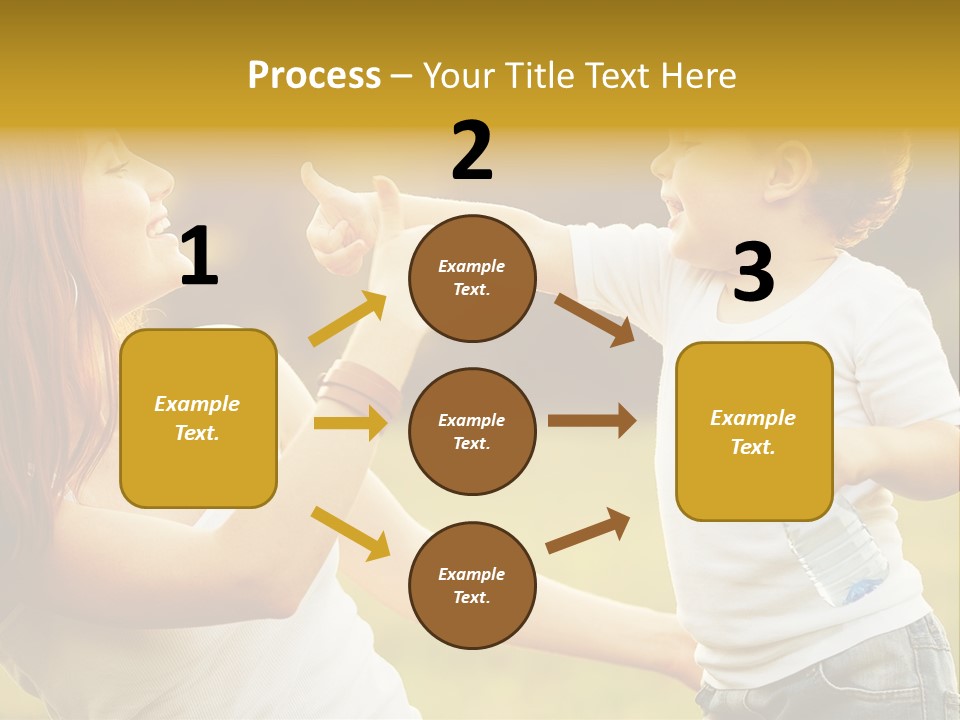 Light House Town PowerPoint Template
