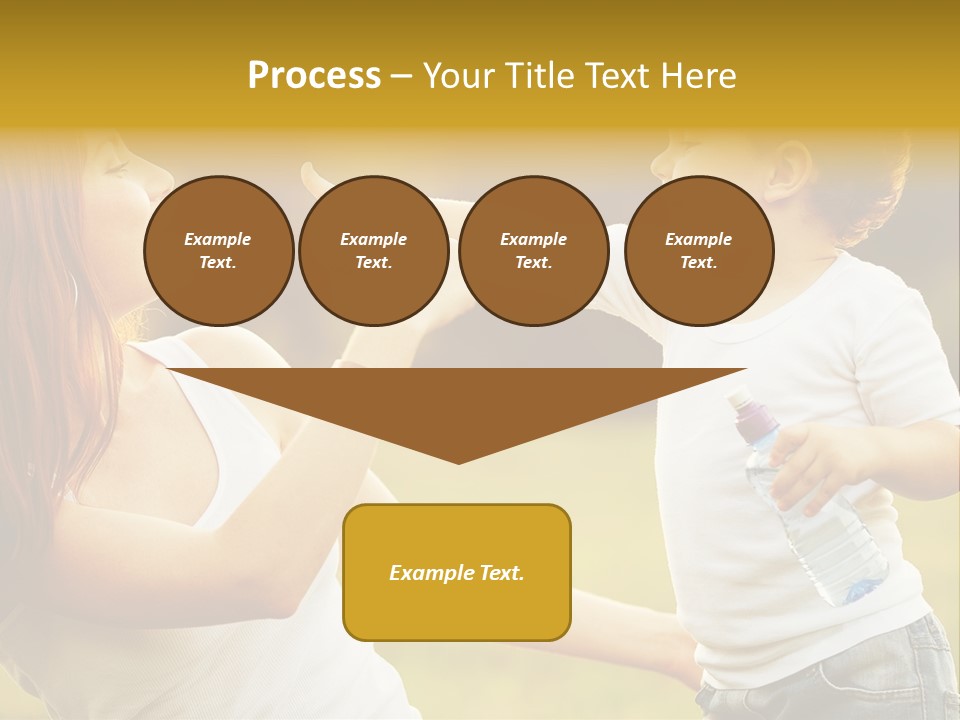 Light House Town PowerPoint Template