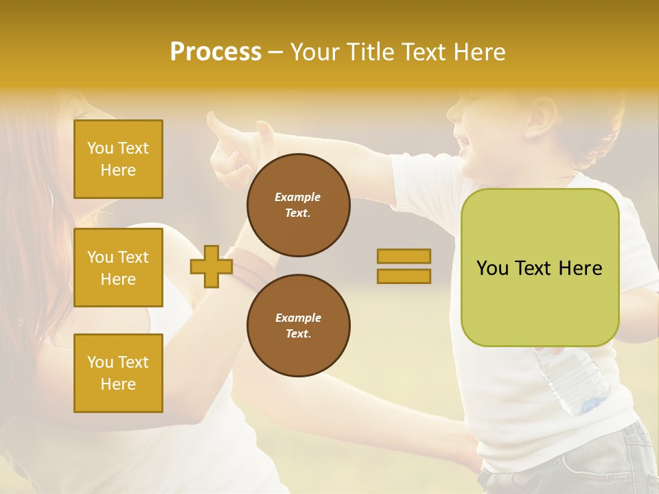 Light House Town PowerPoint Template