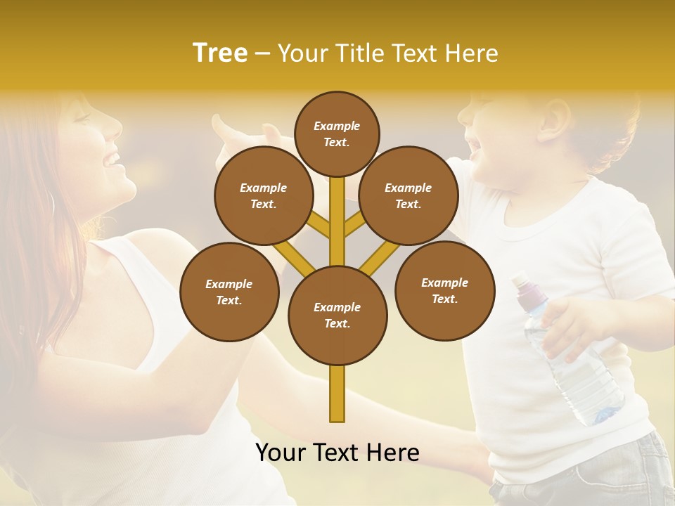 Light House Town PowerPoint Template