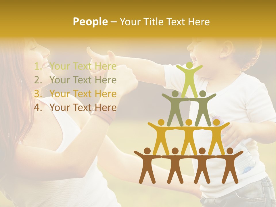 Light House Town PowerPoint Template