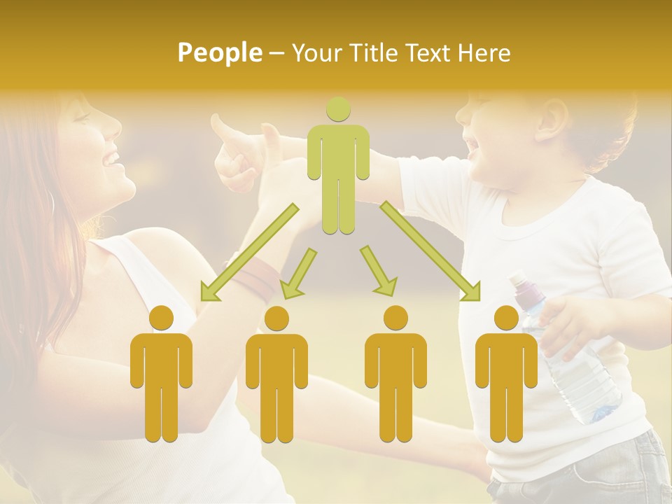 Light House Town PowerPoint Template