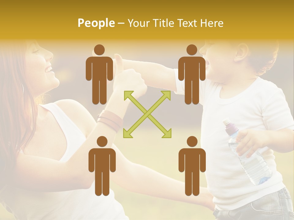 Light House Town PowerPoint Template