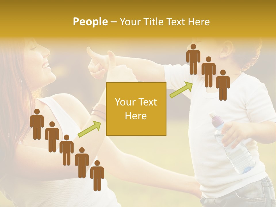 Light House Town PowerPoint Template