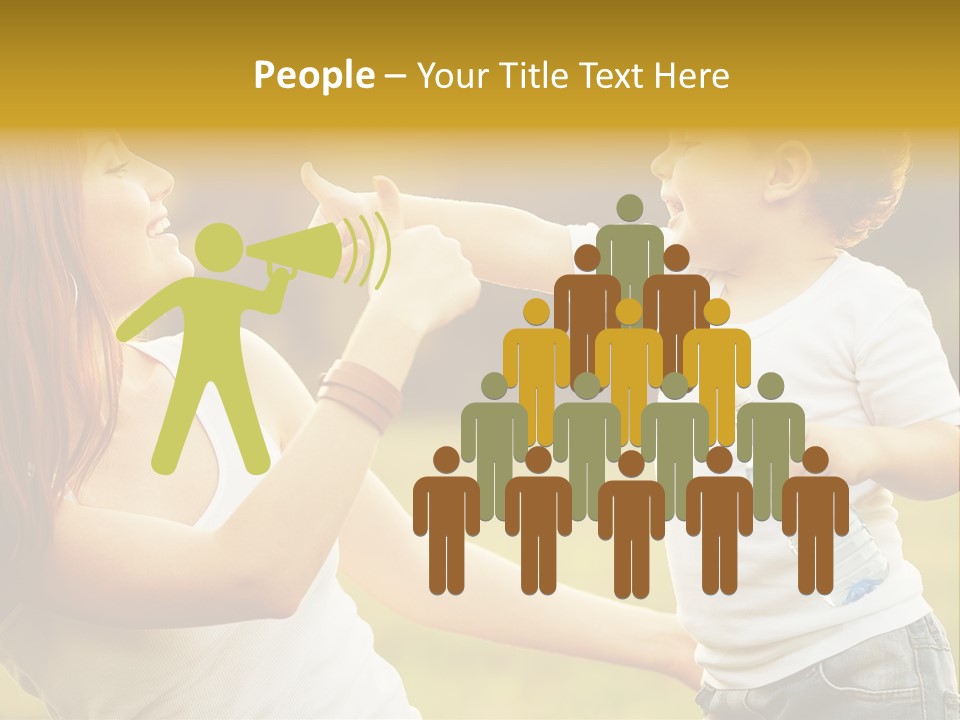 Light House Town PowerPoint Template