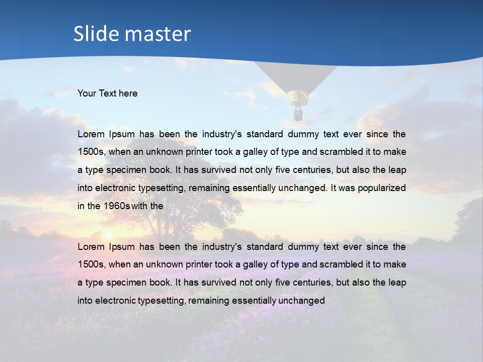 World Design Tall PowerPoint Template