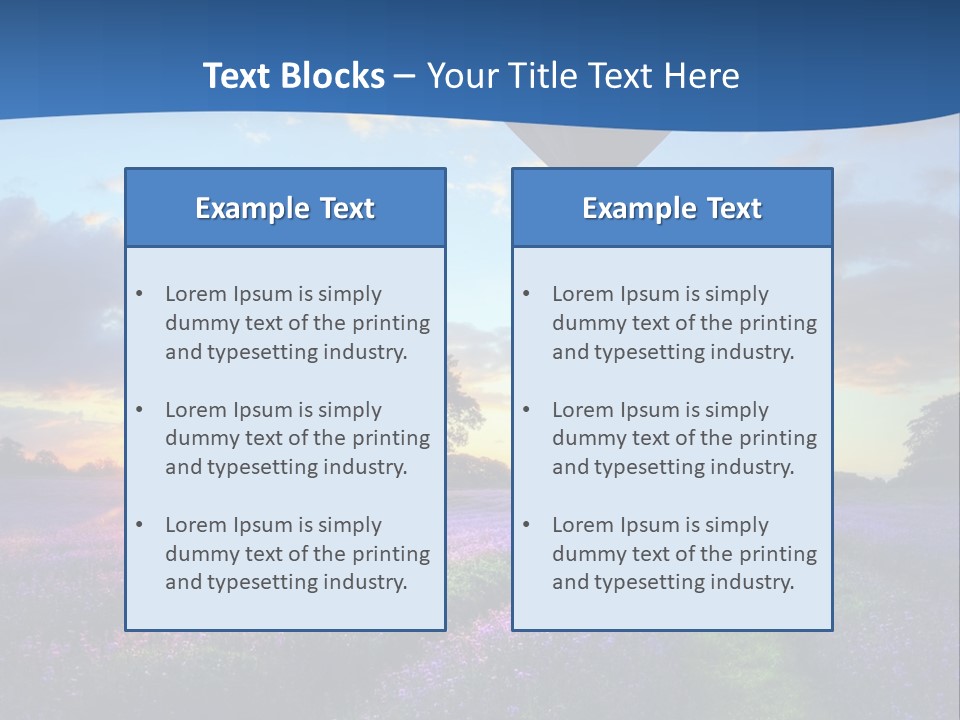 World Design Tall PowerPoint Template