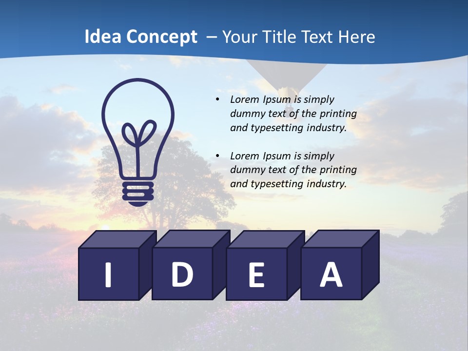 World Design Tall PowerPoint Template