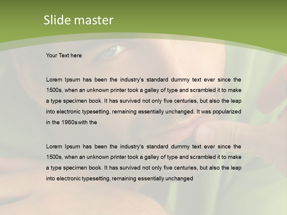 Metropolis Cityscape Render PowerPoint Template