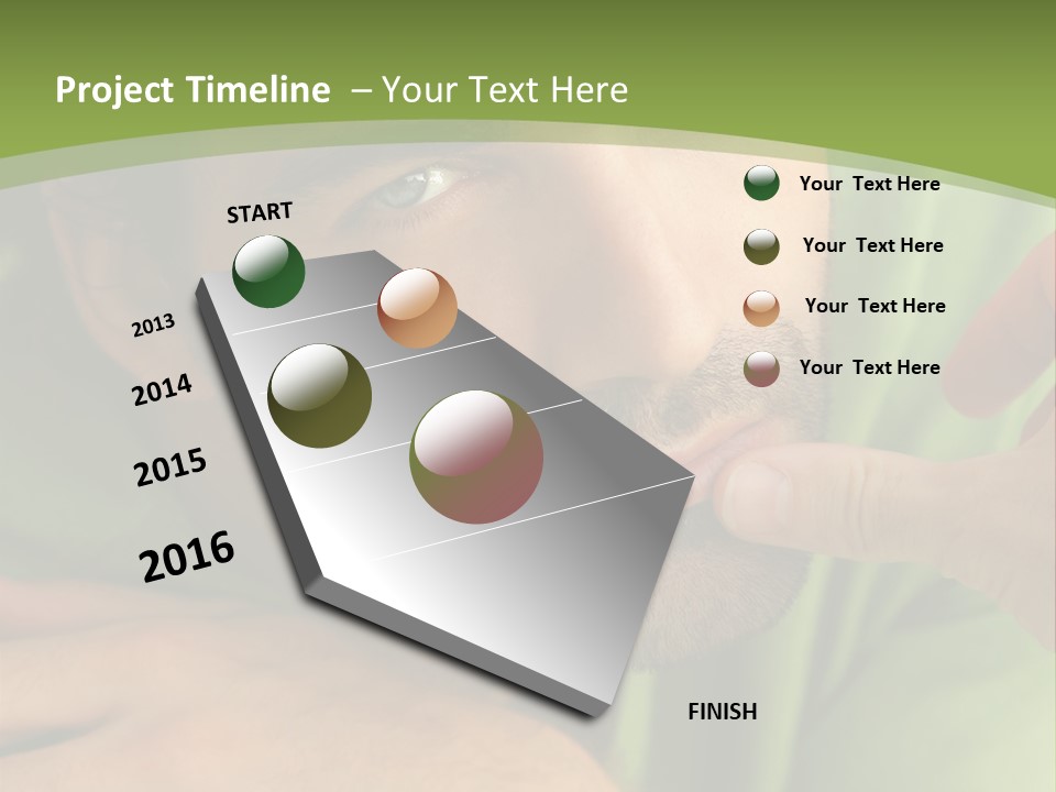 Metropolis Cityscape Render PowerPoint Template