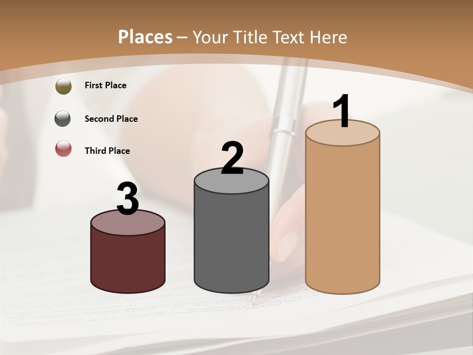 Cube Big Cityscape PowerPoint Template