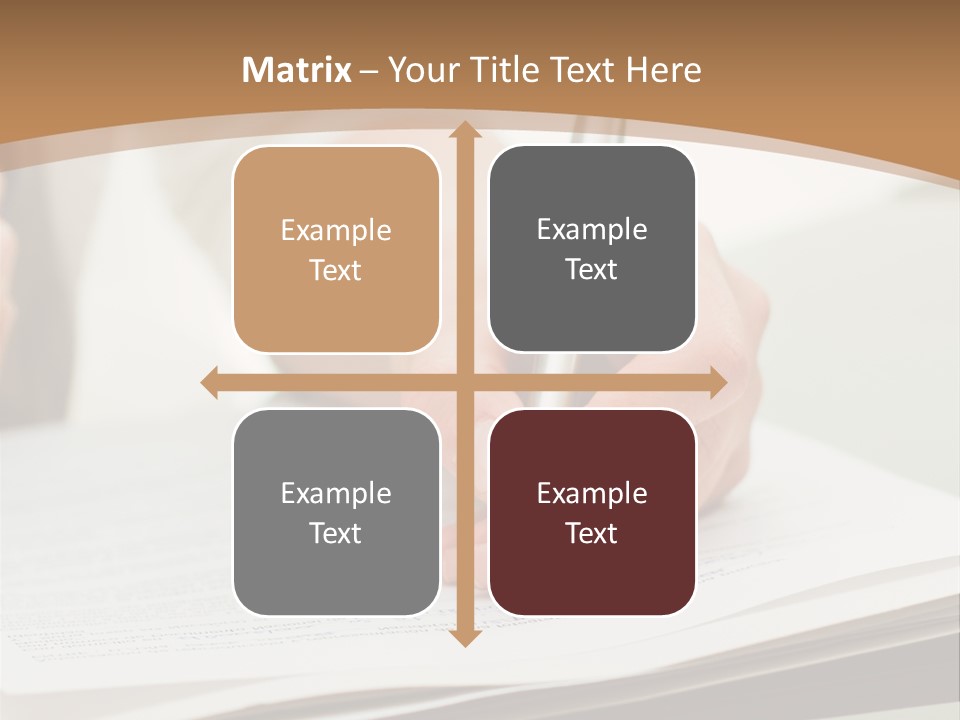 Cube Big Cityscape PowerPoint Template