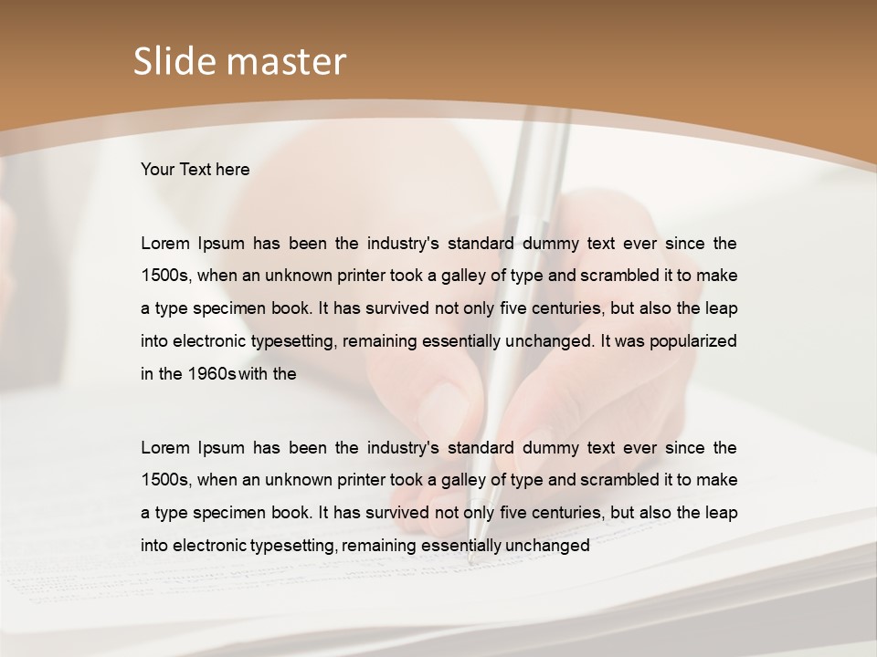 Cube Big Cityscape PowerPoint Template