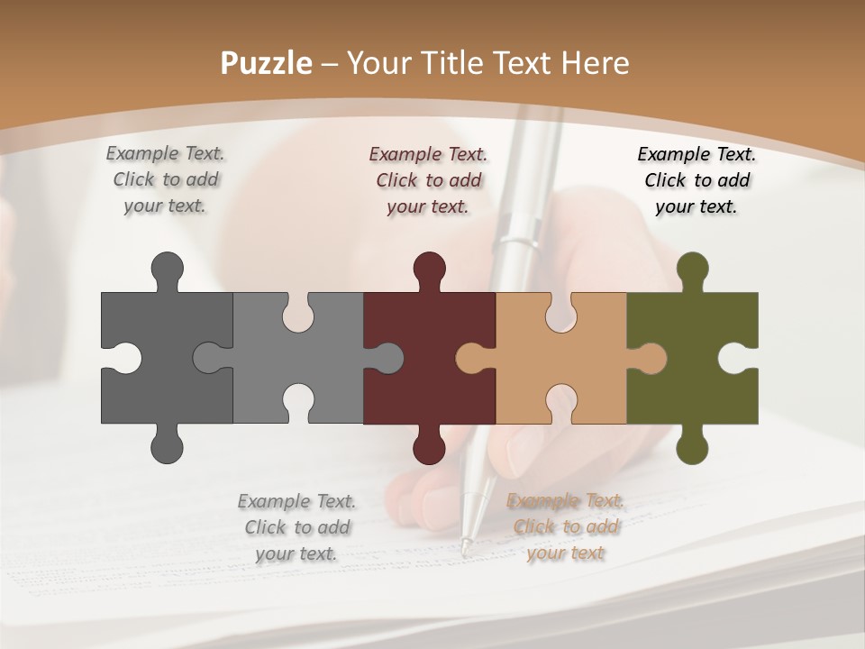 Cube Big Cityscape PowerPoint Template