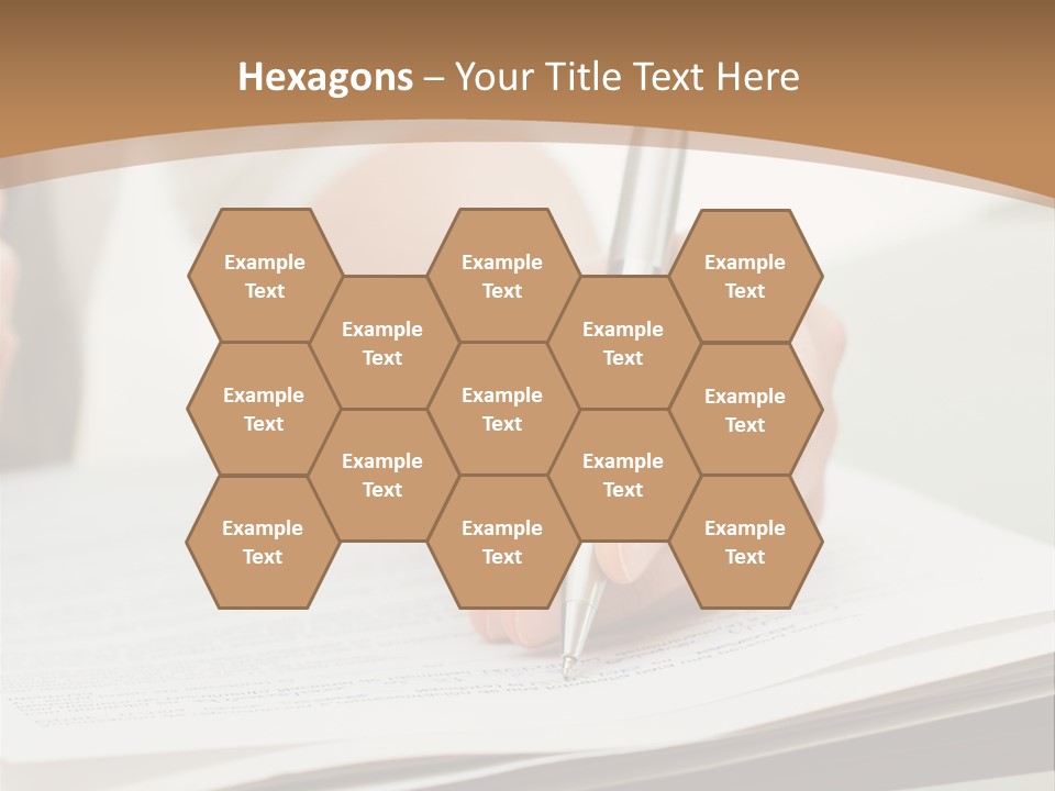 Cube Big Cityscape PowerPoint Template