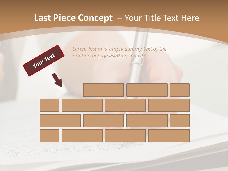 Cube Big Cityscape PowerPoint Template