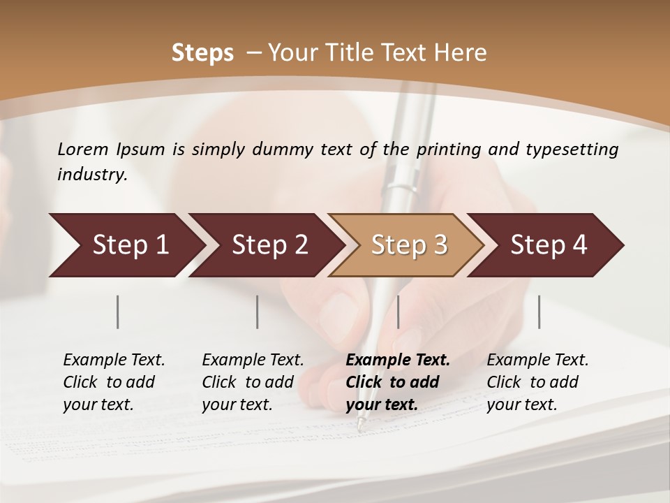 Cube Big Cityscape PowerPoint Template