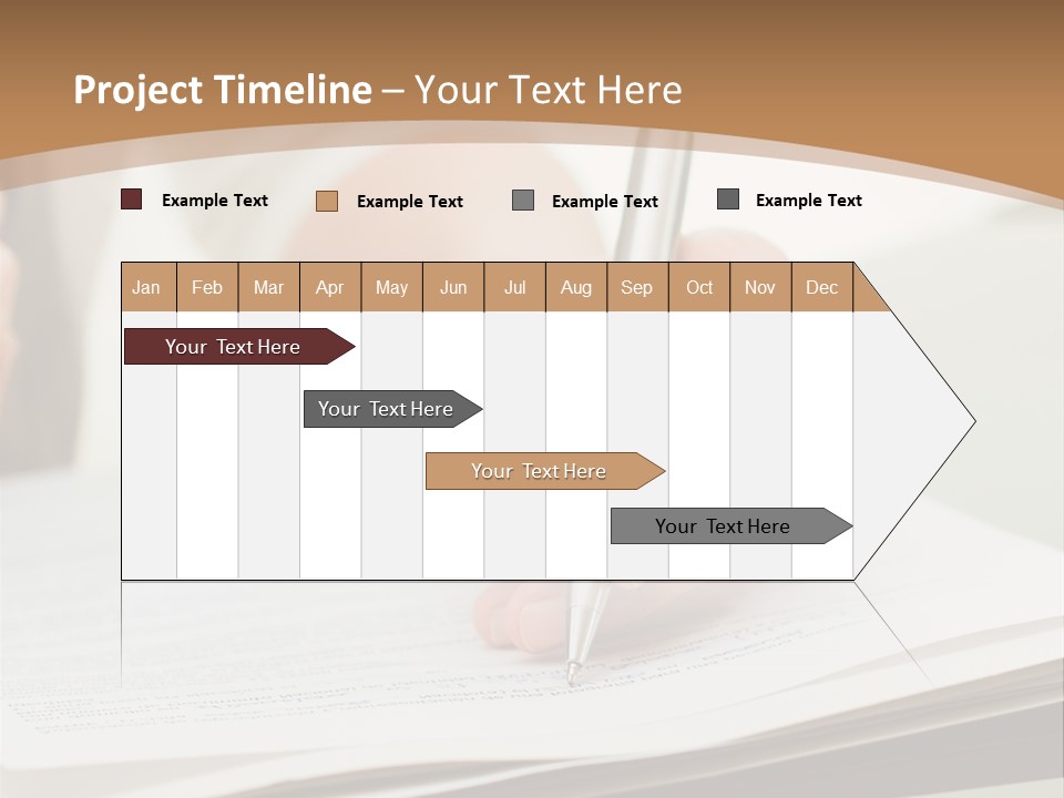 Cube Big Cityscape PowerPoint Template