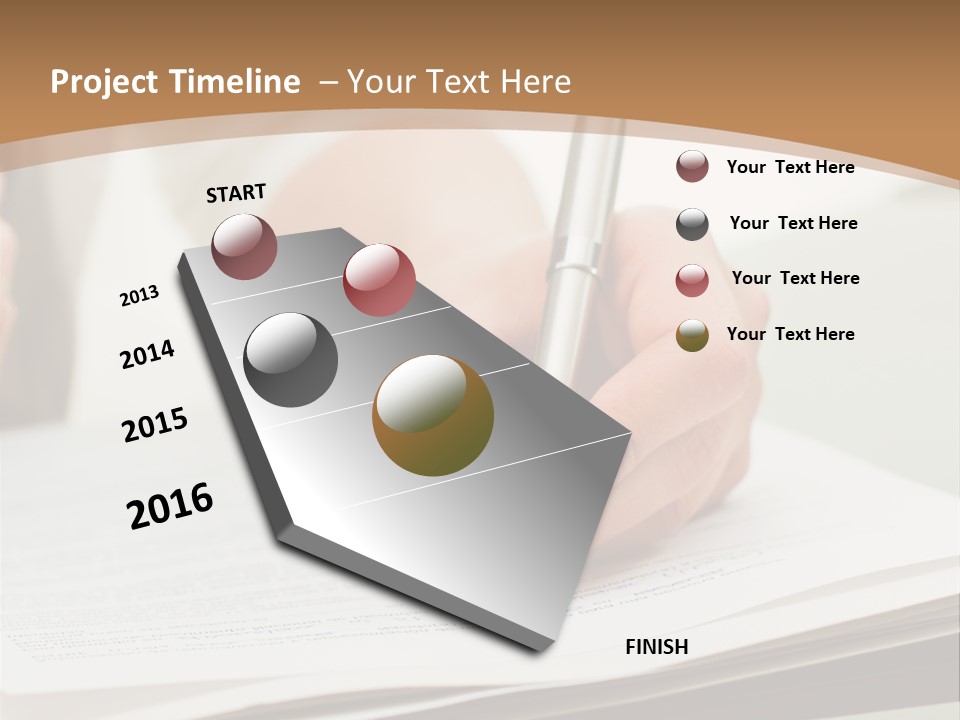 Cube Big Cityscape PowerPoint Template