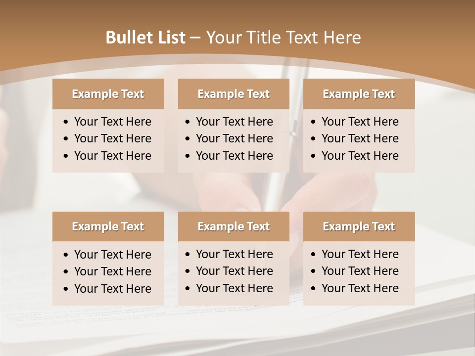 Cube Big Cityscape PowerPoint Template