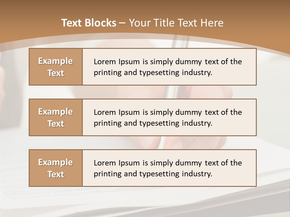 Cube Big Cityscape PowerPoint Template