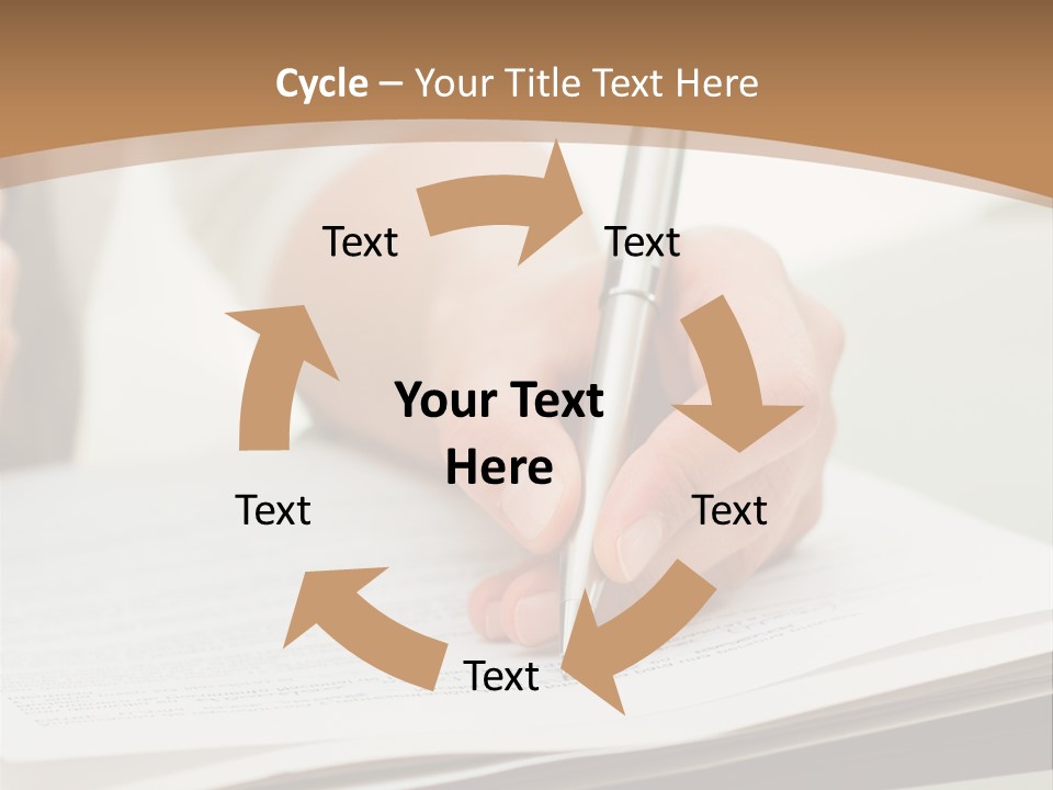 Cube Big Cityscape PowerPoint Template