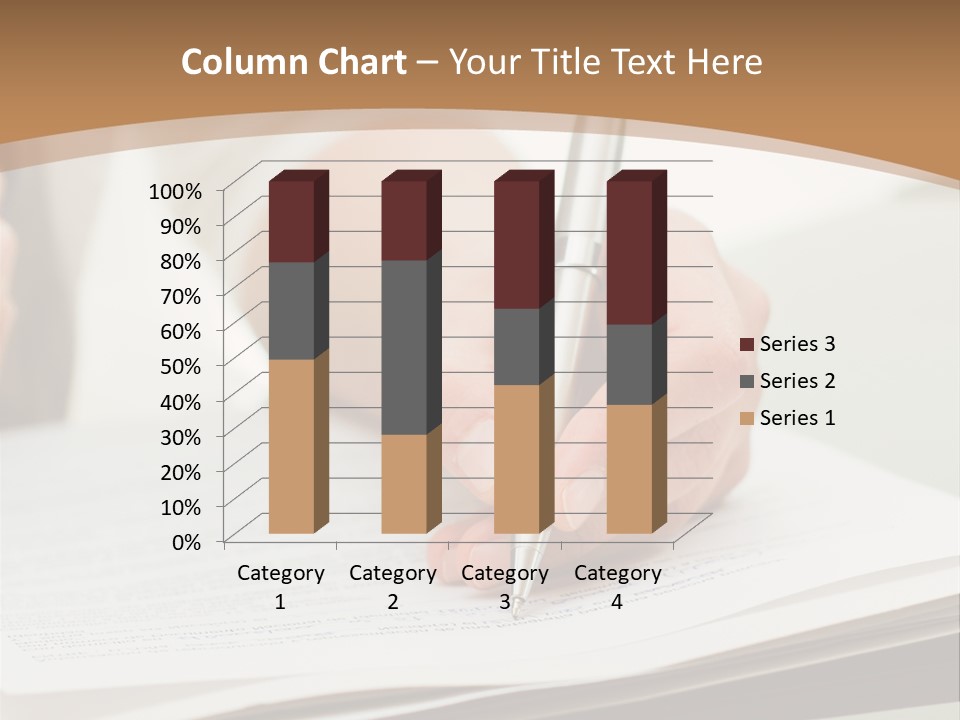 Cube Big Cityscape PowerPoint Template