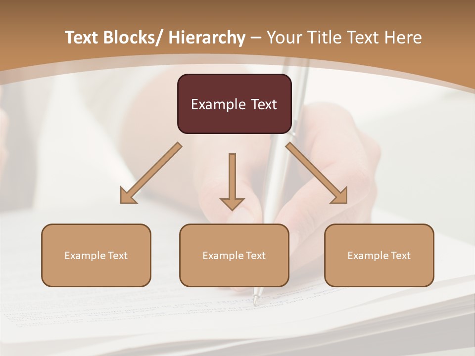 Cube Big Cityscape PowerPoint Template