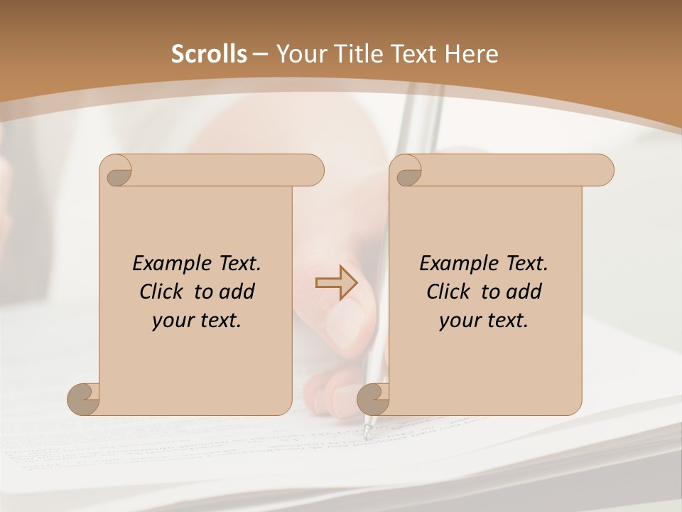 Cube Big Cityscape PowerPoint Template