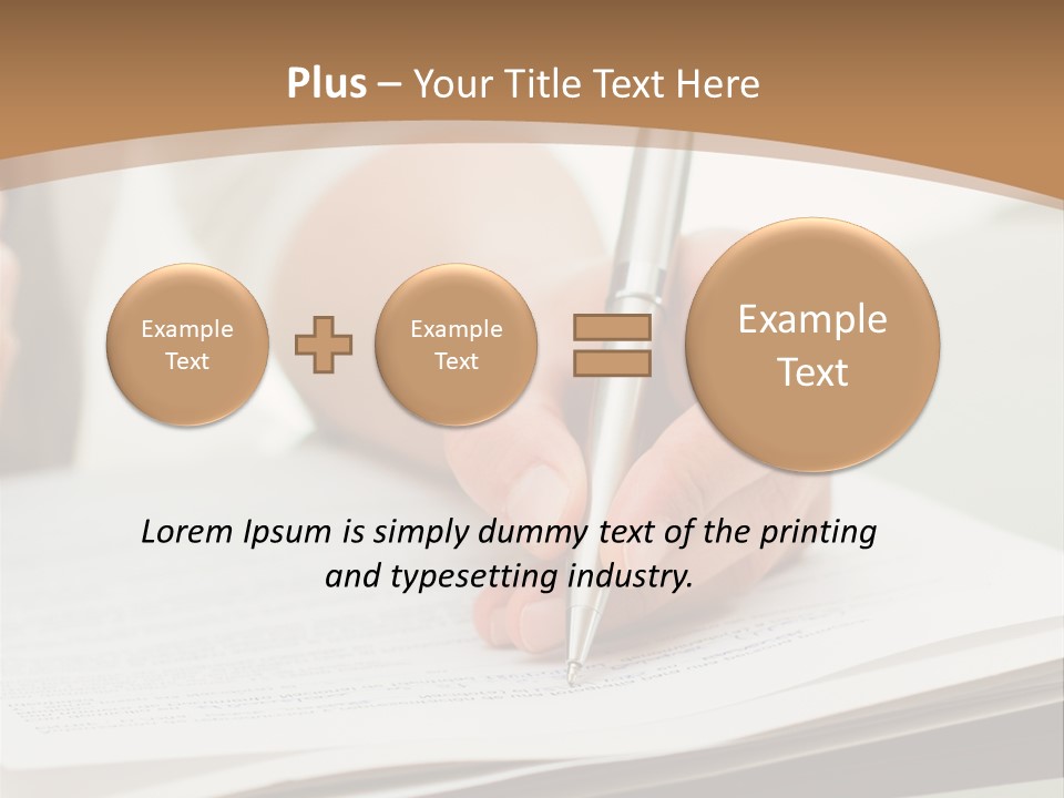 Cube Big Cityscape PowerPoint Template