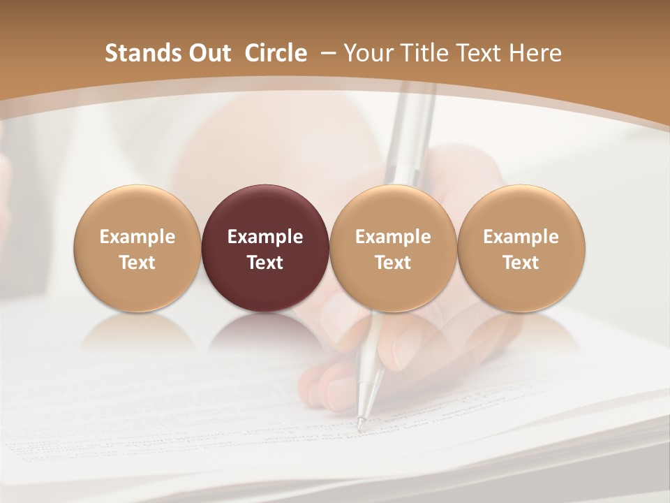 Cube Big Cityscape PowerPoint Template