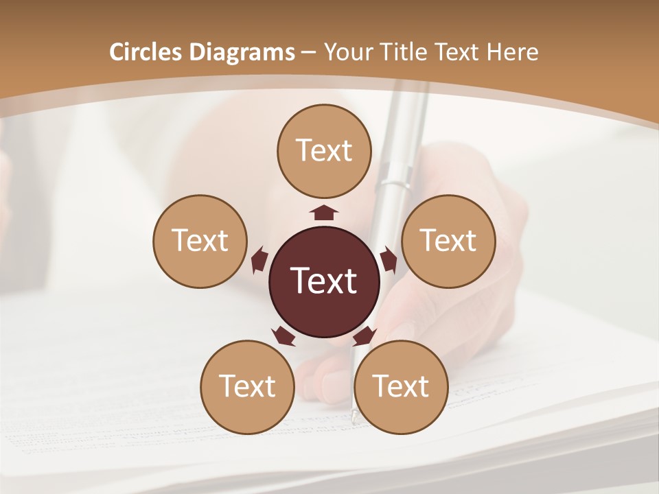 Cube Big Cityscape PowerPoint Template