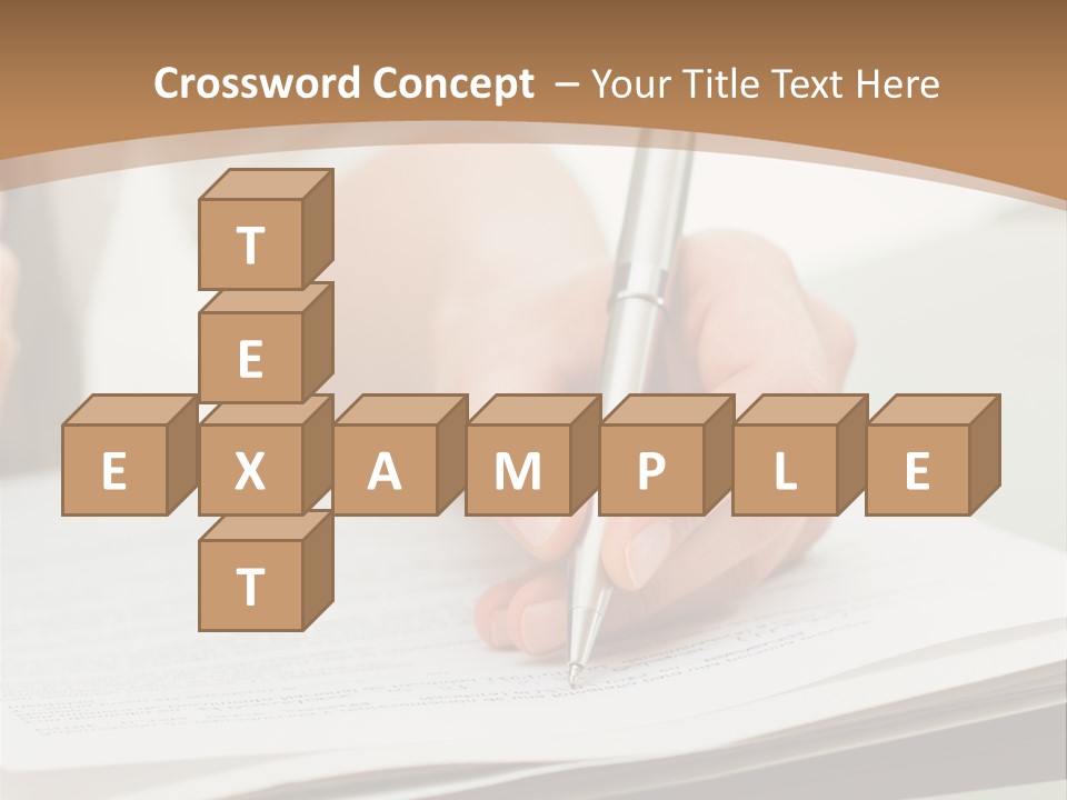 Cube Big Cityscape PowerPoint Template