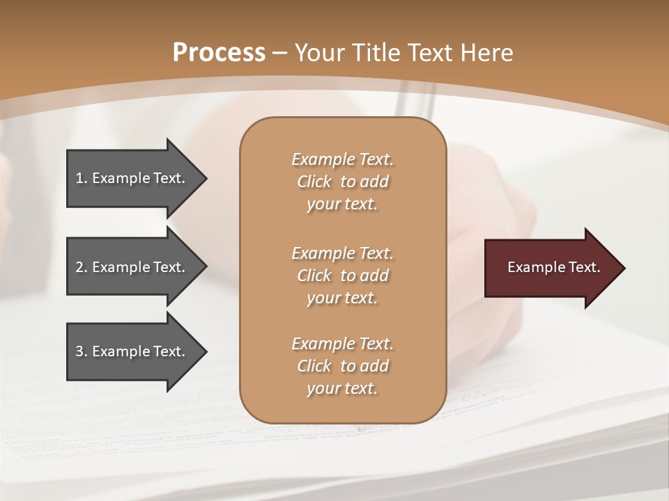 Cube Big Cityscape PowerPoint Template