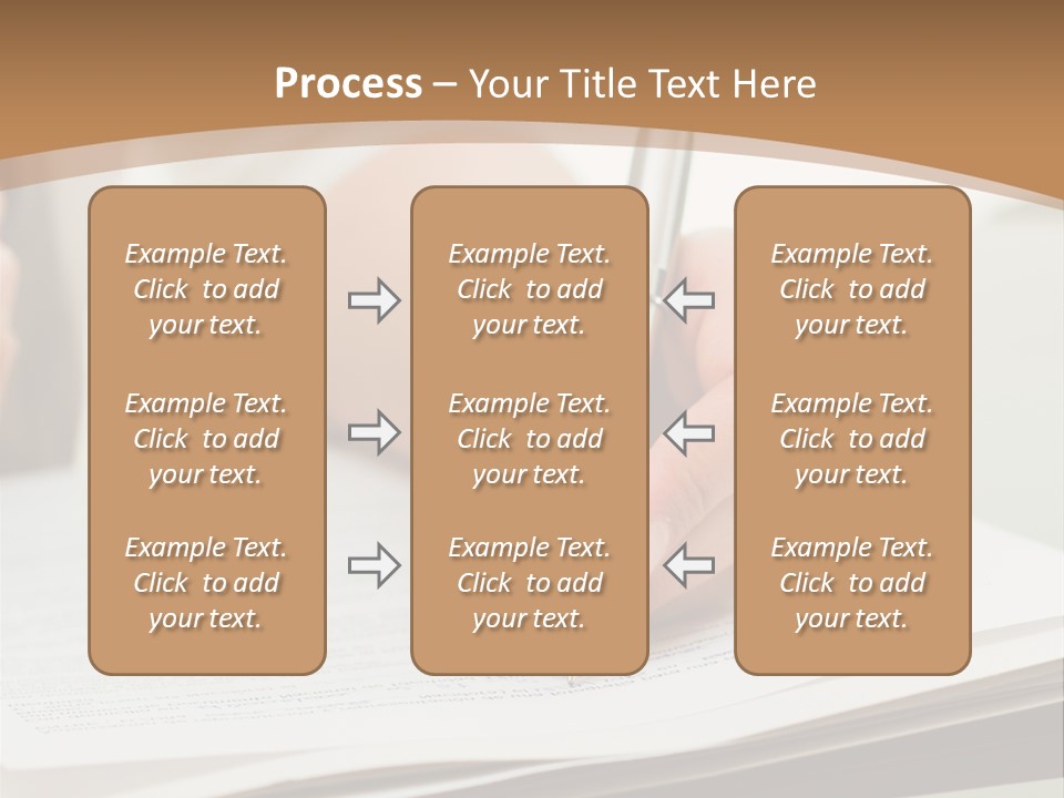 Cube Big Cityscape PowerPoint Template