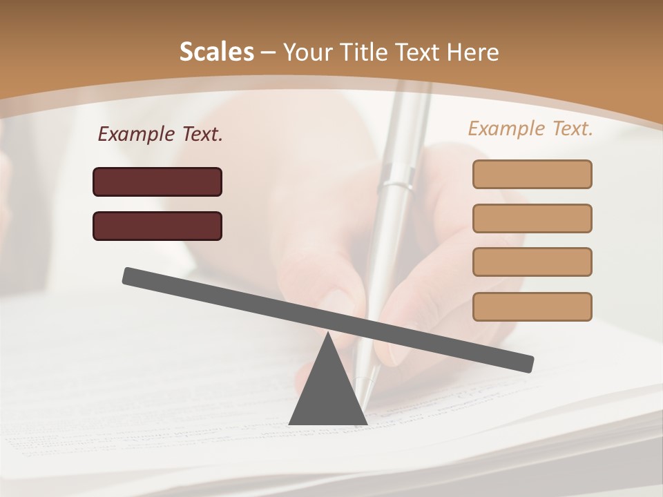 Cube Big Cityscape PowerPoint Template