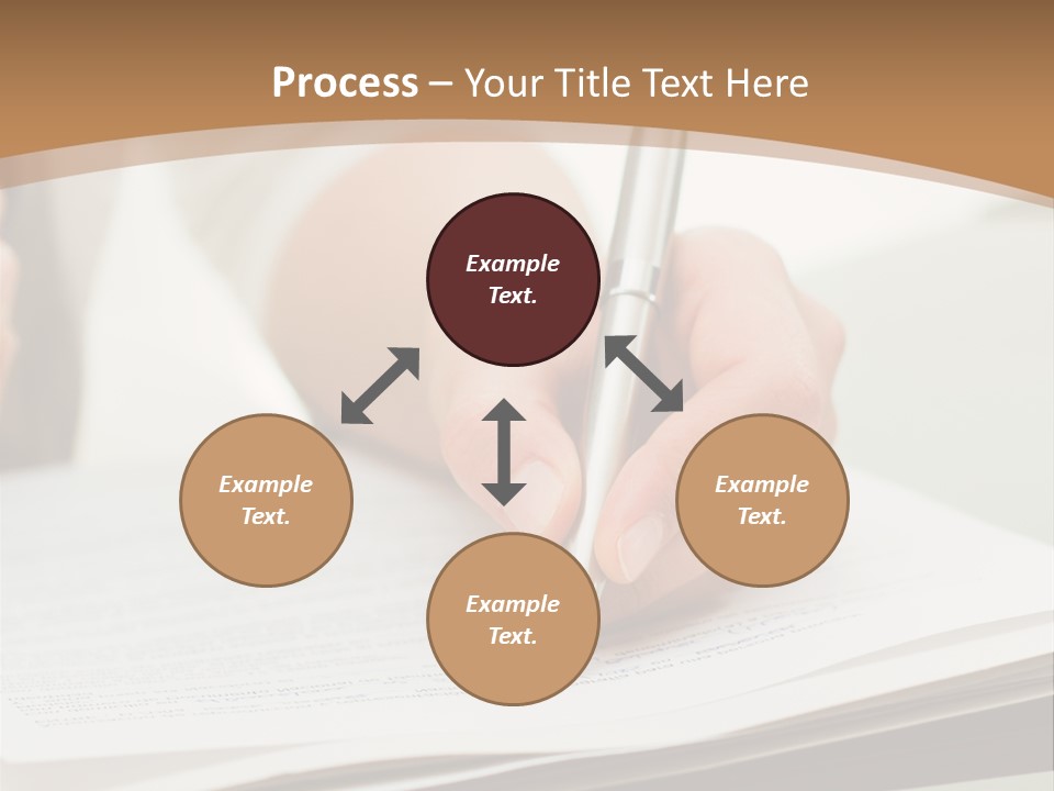 Cube Big Cityscape PowerPoint Template