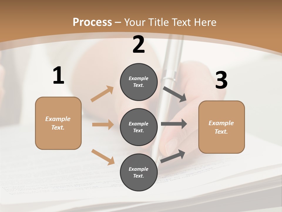 Cube Big Cityscape PowerPoint Template
