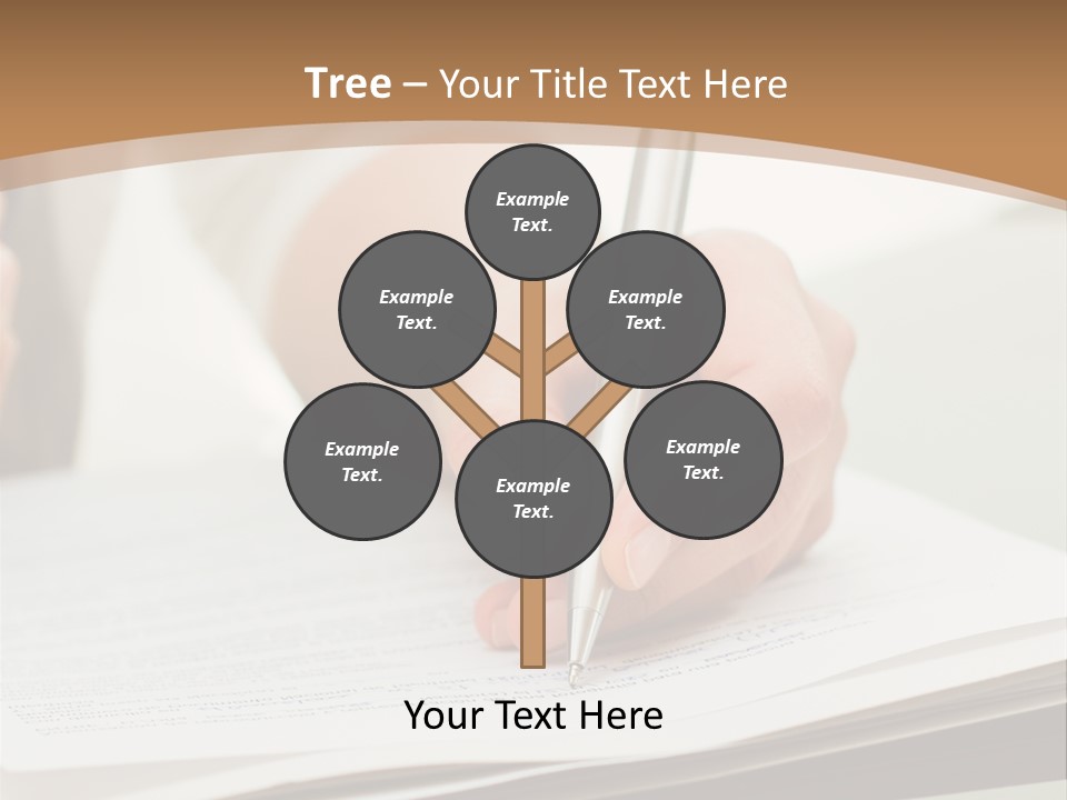 Cube Big Cityscape PowerPoint Template