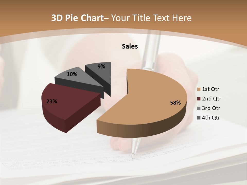 Cube Big Cityscape PowerPoint Template