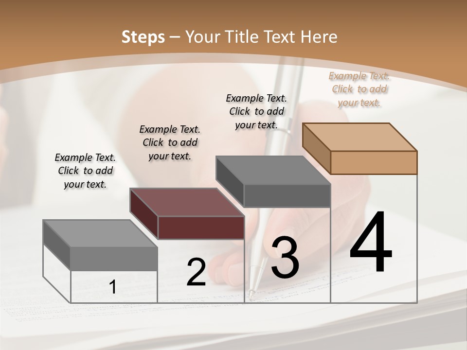 Cube Big Cityscape PowerPoint Template