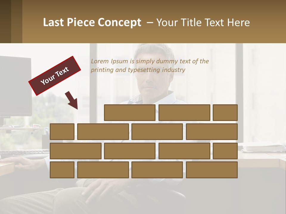 Sphere Light House PowerPoint Template