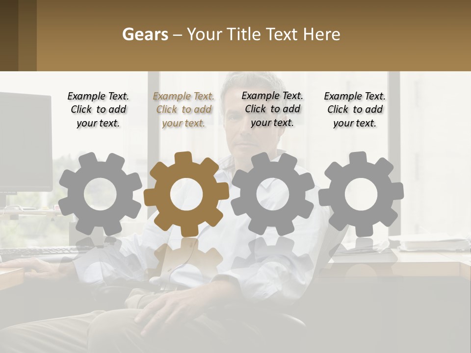 Sphere Light House PowerPoint Template