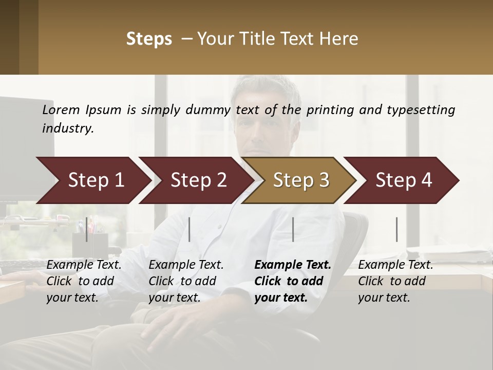 Sphere Light House PowerPoint Template
