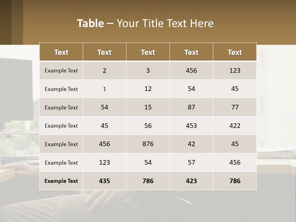 Sphere Light House PowerPoint Template