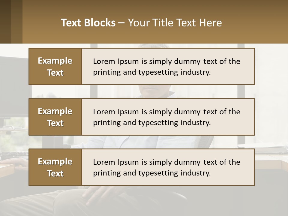 Sphere Light House PowerPoint Template